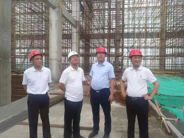 神渭管道董事長李冰一蒞臨蒲城神渭管運輸煤漿應用工程項目指導檢查工作