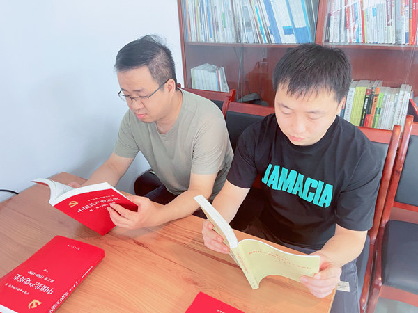 建設(shè)集團大秦置業(yè)公司：紅色陣地打造黨史學習教育新學法