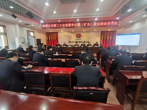 陜煤建設(shè)各單位組積極學(xué)習(xí)傳達(dá)貫徹黨的十九屆六中全會(huì)精神