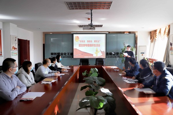 陜煤建設(shè)洗選煤運營公司召開“學(xué)黨史、強(qiáng)信念、跟黨走”團(tuán)支部專題組織生活會