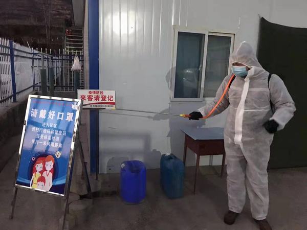 陜煤建設(shè)礦建二公司王峰項(xiàng)目部：疫情防控不松懈 生產(chǎn)生活不掉線(xiàn)