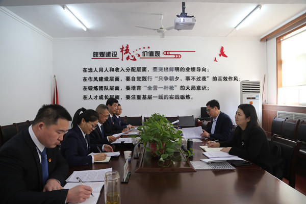 司正林蒞臨指導(dǎo)機(jī)電安裝公司專題民主生活會