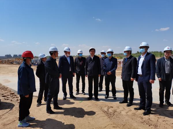 榆林市委副書(shū)記、市委黨校校長(zhǎng)李雄斌一行蒞臨榆林市委黨校新校區(qū)項(xiàng)目檢查指導(dǎo)工作