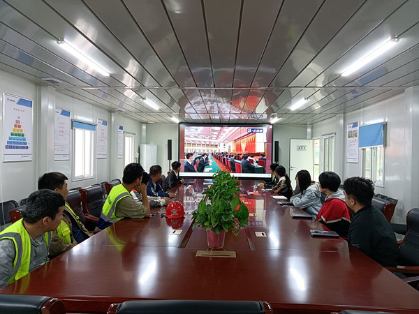 陜煤建設(shè)咸陽分公司青年團(tuán)員立足新時代，開啟新征程