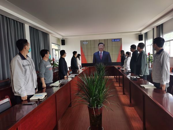 陜煤建設(shè)天工公司：慶祝青年團(tuán)成立100周年，看直播  銘初心