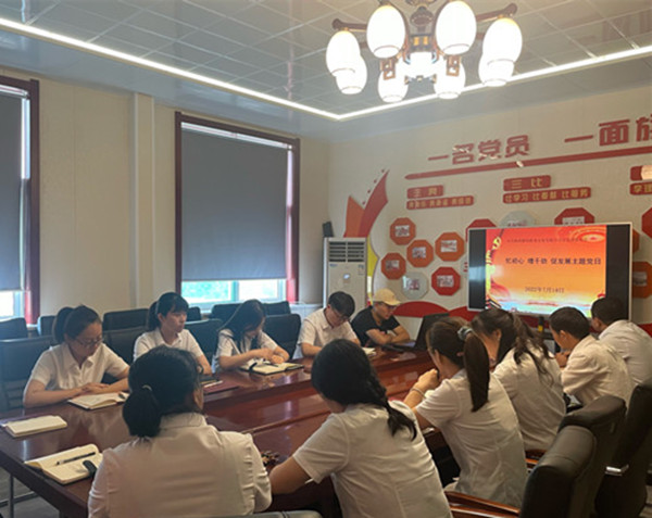 陜煤建設(shè)機(jī)電安裝公司機(jī)關(guān)黨支部開展主題黨日活動(dòng)