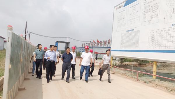 彬州市人大常委會副主任蒞臨陜煤建設礦建二公司第三項目部檢查指導工作