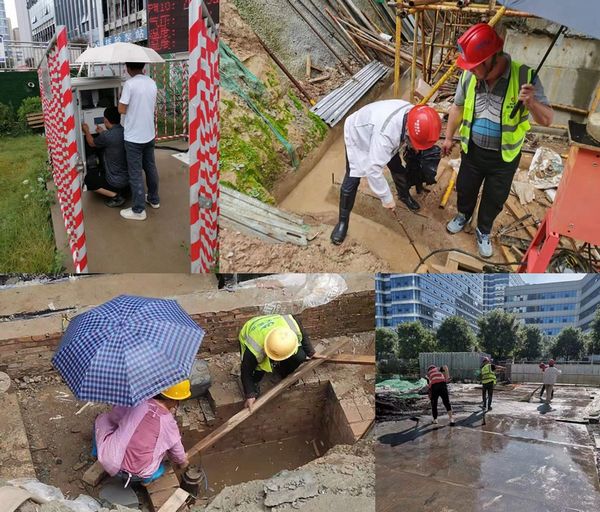 陜煤建設(shè)天工公司厲兵秣馬戰(zhàn)風(fēng)雨，上下同欲保汛期