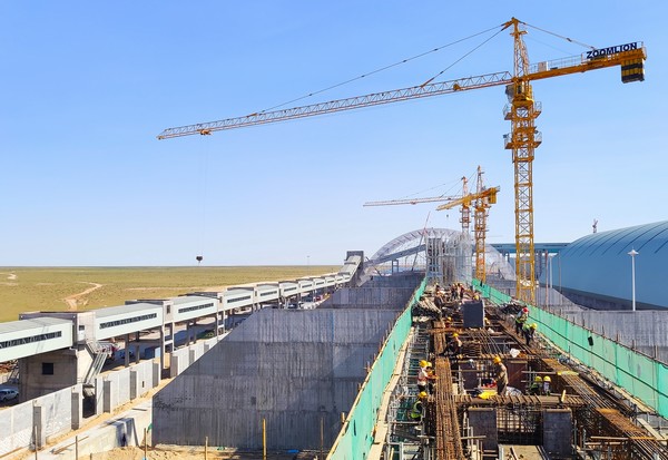 陜煤建設(shè)洗選煤運(yùn)營(yíng)公司第七項(xiàng)目部：中秋不停工，現(xiàn)場(chǎng)戰(zhàn)正酣