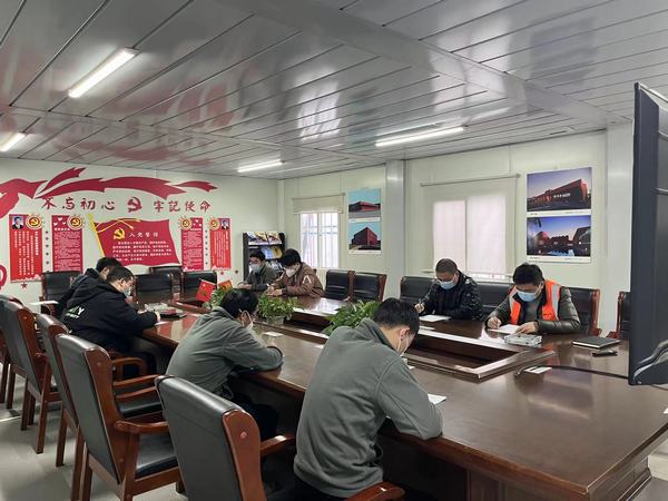 陜煤建設(shè)銅煤公司基層黨支部開展黨的二十大知識測試活動