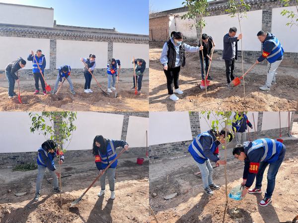 陜煤建設(shè)韓城分公司土建四項(xiàng)目部：栽種綠色希望，不負(fù)青春時(shí)光