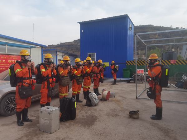 陜煤建設礦建二公司王峰項目部順利完成啟閉排瓦斯工作