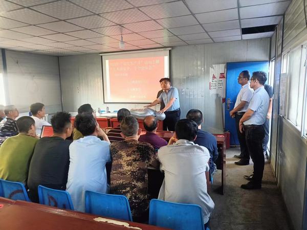 陜煤建設煤礦運營服務分公司：開展安全宣講 助力安全生產(chǎn)