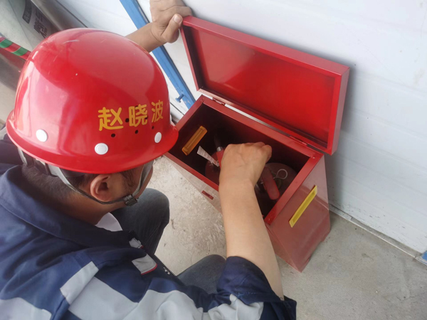 陜煤建設(shè)機(jī)電安裝公司：筑牢燃?xì)獍踩谰€，擰緊消防“安全閥”