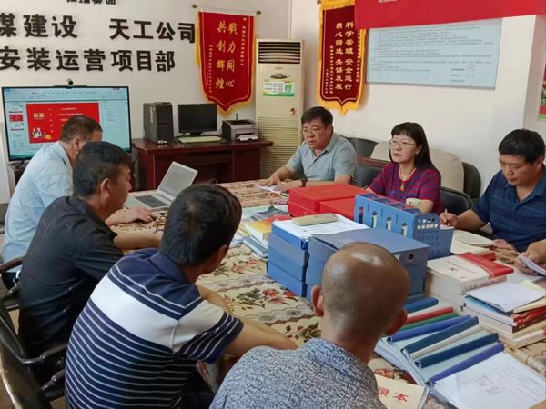 陜煤建設天工公司安裝運營項目部:安全管理擲地有聲