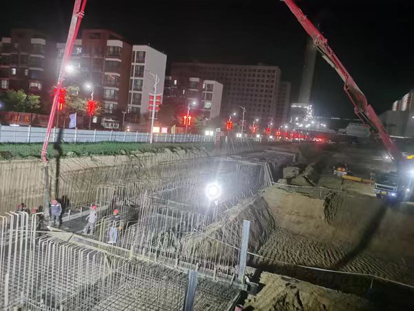 陜煤建設機電安裝公司趙石畔綜合管網(wǎng)項目沖刺正當時