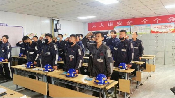 陜煤建設(shè)洗選煤運(yùn)營(yíng)公司紅柳林洗煤廠項(xiàng)目部： 強(qiáng)化班組建設(shè)  助力安全生產(chǎn)