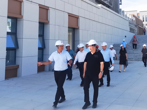 陜西省審計(jì)廳黨組成員、副廳長(zhǎng)牟軍利一行蒞臨中共榆林市委黨校新校區(qū)建設(shè)項(xiàng)目檢查指導(dǎo)工作