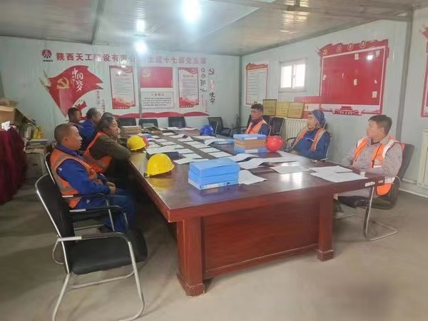 陜煤建設(shè)天工公司土建十七項(xiàng)目部：強(qiáng)化責(zé)任落實(shí)，緊抓安全生產(chǎn)