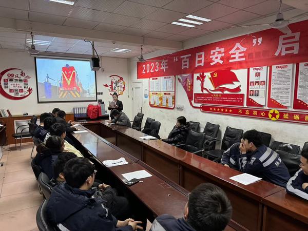 陜煤建設(shè)洗選煤運營公司檸條塔運營項目部：激情演講擊人心，安全之聲遏三違