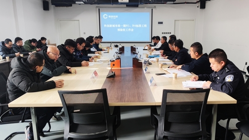 科創(chuàng)新城市政一期工程N1項目順利通過竣工預(yù)驗收