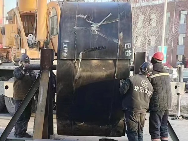 陜煤機(jī)電安裝公司涌鑫項目部沙梁煤礦膠帶硫化工作順利完成