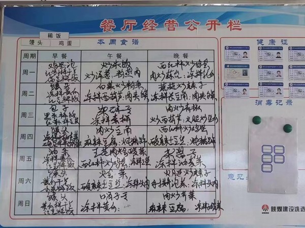 陜煤建設(shè)洗選煤運營公司紅柳林洗煤廠項目部： 辦好“食”事   抓好“食”質(zhì)