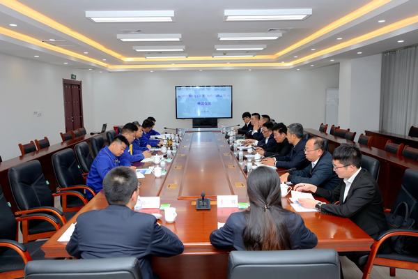 陜煤建設赴新疆天業(yè)集團交流洽談