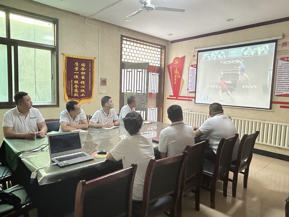 陜煤建設(shè)韓城分公司土建第四項(xiàng)目部：與奧運(yùn)同行 共舞健康旋律