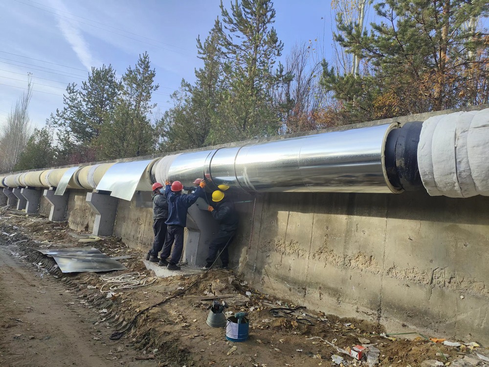 陜煤建設(shè)路橋分公司神木中水綜合利用項目多力合圍，鑄就項目建設(shè)好口碑