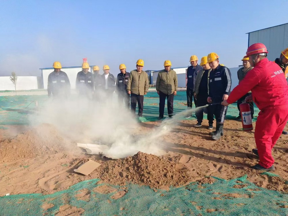 陜煤建設(shè)礦建三公司組織開展消防應(yīng)急演練活動