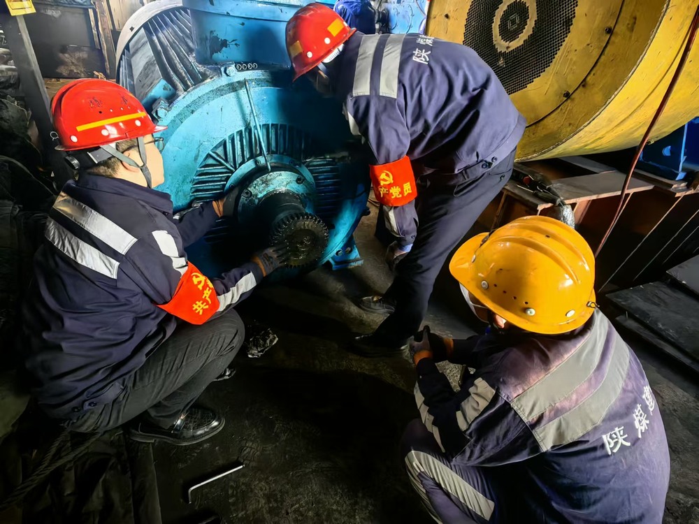 陜煤建設(shè)洗選煤運營公司檸條塔運營項目部：站好新年第一崗，揚起歲首奮斗帆