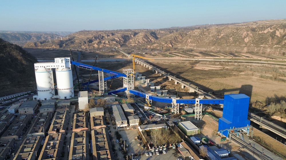 陜煤建設(shè)天工公司土建第九項(xiàng)目部：提前3天，9榀棧橋順利吊裝