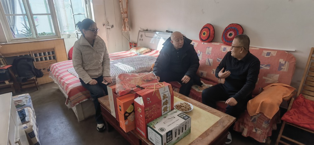 陜煤建設(shè)天工公司：辭舊迎新送溫暖，殷殷關(guān)懷暖人心