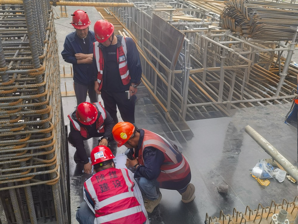 陜煤建設與浙江二建跨項目聯(lián)動 ，聚焦汽機預埋螺栓施工技術攻堅