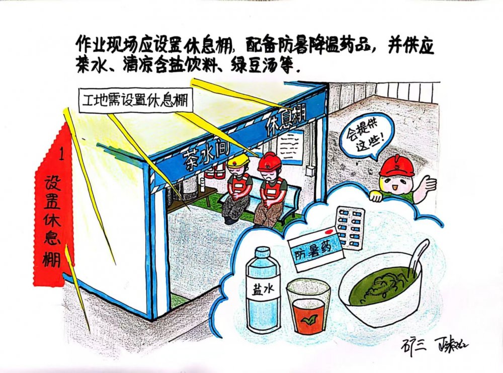 高溫來襲！這組“解暑”漫畫海報(bào)快收好→