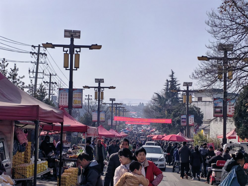 藏在集市里的年味