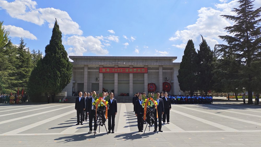 陜煤建設澄合分公司：山河清明祭英烈 紅色基因鑄匠心