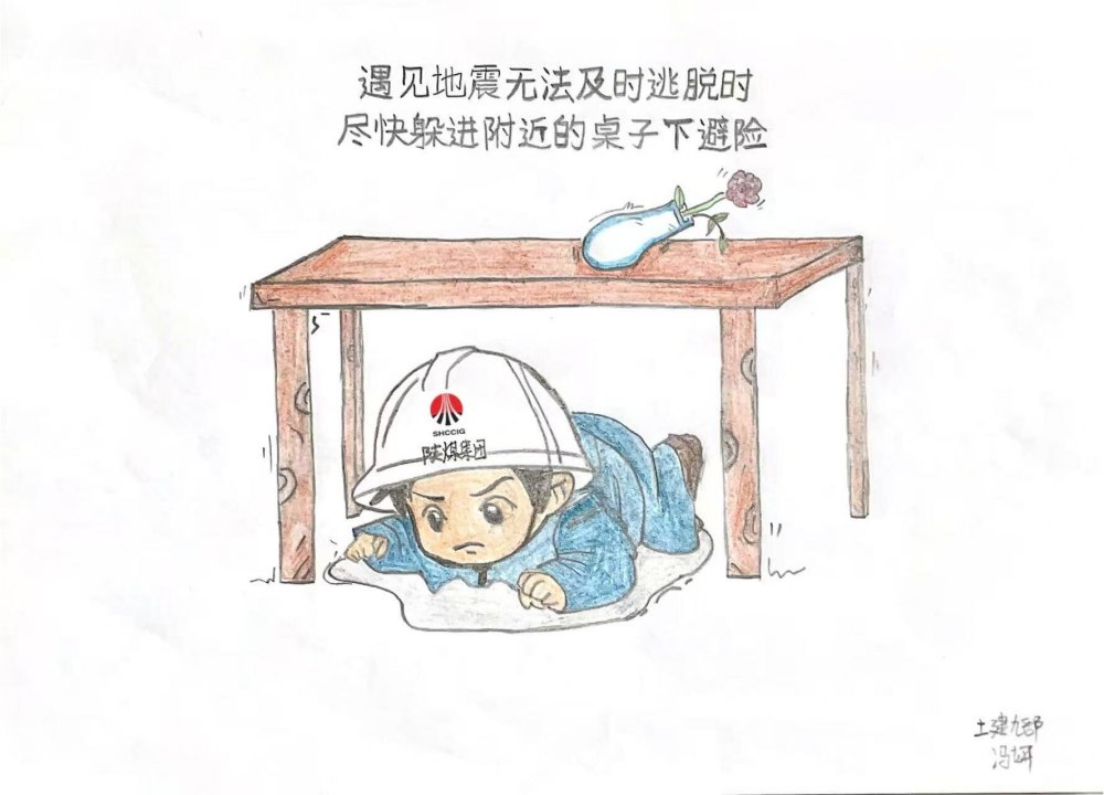 陜煤建設(shè)韓城分公司土建九項目部：以畫話平安 防災(zāi)護平安